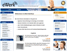 Tablet Screenshot of ewerk-onlineshop.de